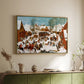 Massacre of the Innocents, c. 1565-1567 - Floater Framed Canvas Print