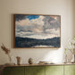 The Lone Boat, North Woods Club, Adirondacks, 1892 - Floater Framed Canvas Print