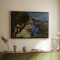 The Aldobrandini Madonna, 1532 - Floater Framed Canvas Print