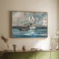 Sloop, Nassau, 1899 - Floater Framed Canvas Print