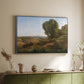 Souvenir of Roquemaure in the Gard, c. 1853 - Floater Framed Canvas Print