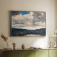 The Lone Boat, North Woods Club, Adirondacks, 1892 - Floater Framed Canvas Print