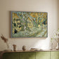 The Large Plane Trees (Road Menders at Saint-Rémy), 1889 - Floater Framed Canvas Print