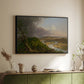 View from Mount Holyoke, Northampton, Massachusetts, after a Thunderstorm (Oxbow), 1836 - Floater Framed Canvas Print
