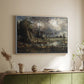 Salisbury Cathedral from the Meadows (Detail), 1831 - Floater Framed Canvas Print