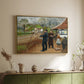 L. A. Ring Painting near Aasum Smithy, 1893 - Floater Framed Canvas Print