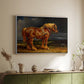 The Shire Horse Elephant in an Extensive Landscape, c. 1850s - Floater Framed Canvas Print