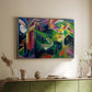 Deer in a Monastery Garden, 1912 - Floater Framed Canvas Print