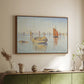 Concarneau, Quiet Morning, Opus 219, 1891 - Floater Framed Canvas Print