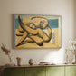 Figures at the Seaside (The Kiss), 1931 - Floater Framed Canvas Print