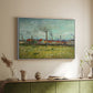 Factories at Clichy, 1887 - Floater Framed Canvas Print