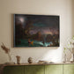 The Voyage of Life: Manhood, 1842 - Floater Framed Canvas Print