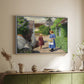Summer Day in Jyllinge, 1922 - Floater Framed Canvas Print