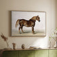 A Cart-Horse - Floater Framed Canvas Print