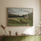 The Chair Factory at Alfortville, 1897 - Floater Framed Canvas Print