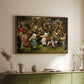 The Wedding Dance, c. 1566 - Floater Framed Canvas Print