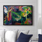 Deer in a Monastery Garden, 1912 - Floater Framed Canvas Print