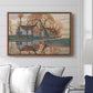 Farm near Duivendrecht, c. 1916 - Floater Framed Canvas Print