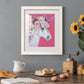 Unicorn II - Premium Framed Print - Distressed Barnwood Frame - Ready to Hang