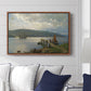 The Jetty at Feste near Moss, 1898 - Floater Framed Canvas Print