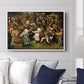 The Wedding Dance, c. 1566 - Floater Framed Canvas Print