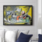 Still Life with Cat and Lobster, 1962 - Floater Framed Canvas Print