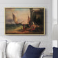 Fisherman's Family from Chioggia, 1838 - Floater Framed Canvas Print