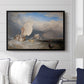 Fishing Boats with Hucksters Bargaining for Fish, 1837-1838 - Floater Framed Canvas Print