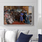 The Finding of the Saviour in the Temple, 1854-1860 - Floater Framed Canvas Print
