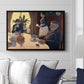 The Dining Room (Breakfast), 1886-1887 - Floater Framed Canvas Print