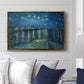 Starry Night Over the Rhône, 1888 - Floater Framed Canvas Print
