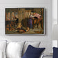 The Flight of Madeline and Porphyro, 1848 - Floater Framed Canvas Print