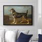 A Terrier in a Landscape, c. 1811 - Floater Framed Canvas Print