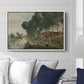 Landscape at Arleux-du-Nord, c. 1871-1874 - Floater Framed Canvas Print