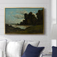 The River Loire at Nevers, 1901 - Floater Framed Canvas Print