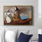 Jug, Candle, and Enamel Pan, 1950 - Floater Framed Canvas Print