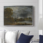 Salisbury Cathedral from the Meadows, c. 1831 - Floater Framed Canvas Print