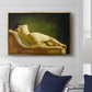 Reclining Nude (Liggende model), 1833 - Floater Framed Canvas Print