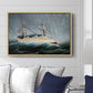 A Ship in the Storm, c. 1899 - Floater Framed Canvas Print