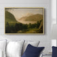 Hudson River Scene, 1857 - Floater Framed Canvas Print