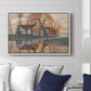 Farm near Duivendrecht, c. 1916 - Floater Framed Canvas Print