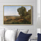 Souvenir of Roquemaure in the Gard, c. 1853 - Floater Framed Canvas Print
