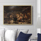 The Return of the Bear Hunter, 1856 - Floater Framed Canvas Print