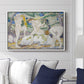 Bathing Women, 1910 - Floater Framed Canvas Print