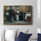 Kissing the Relic, 1893 - Floater Framed Canvas Print