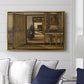 Interior of the Terninck Institution in Antwerp, 1884 - Floater Framed Canvas Print