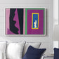 Destiny (Le destin), from Jazz, 1947 - Floater Framed Canvas Print