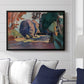 The Luxembourg Gardens, 1901 - Floater Framed Canvas Print
