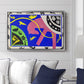The Horse, the Rider and the Clown, from Jazz, 1947 - Floater Framed Canvas Print