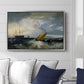 Sheerness as Seen from the Nore, 1808 - Floater Framed Canvas Print